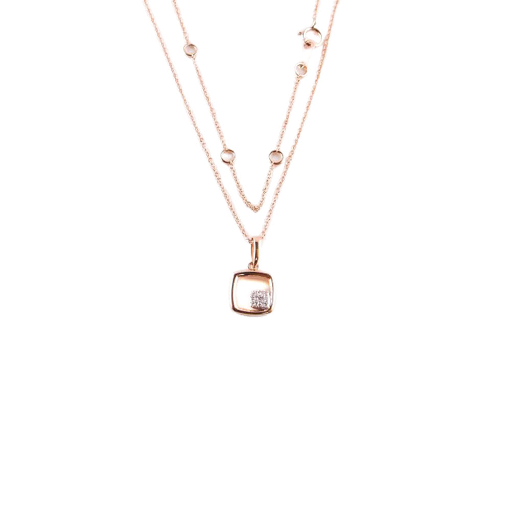 18K DIAMOND NECKLACE