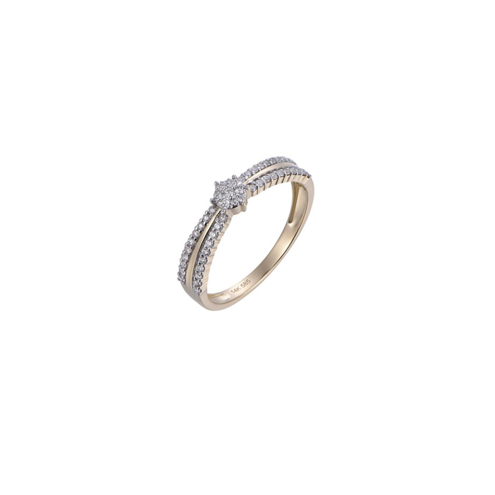18K DIAMOND RING