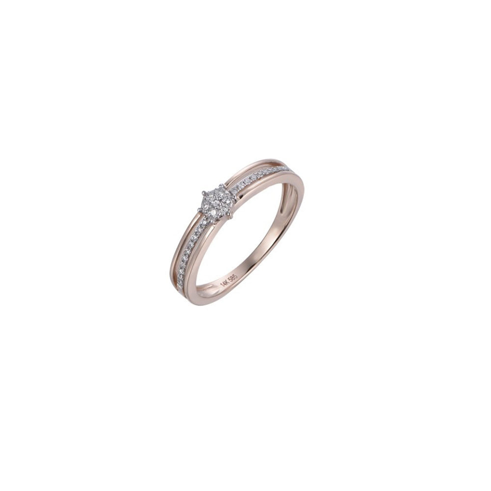 18K DIAMOND RING
