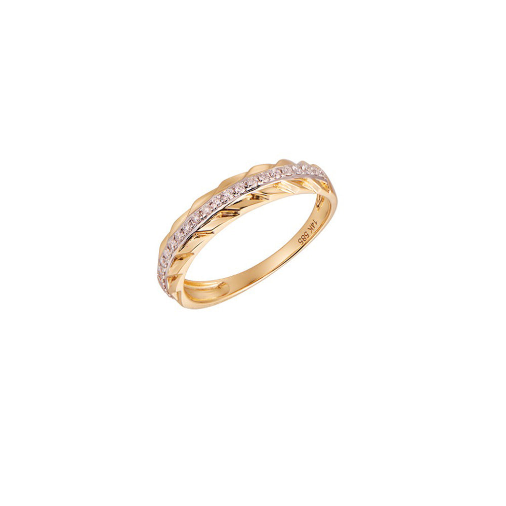 18K DIAMOND RING