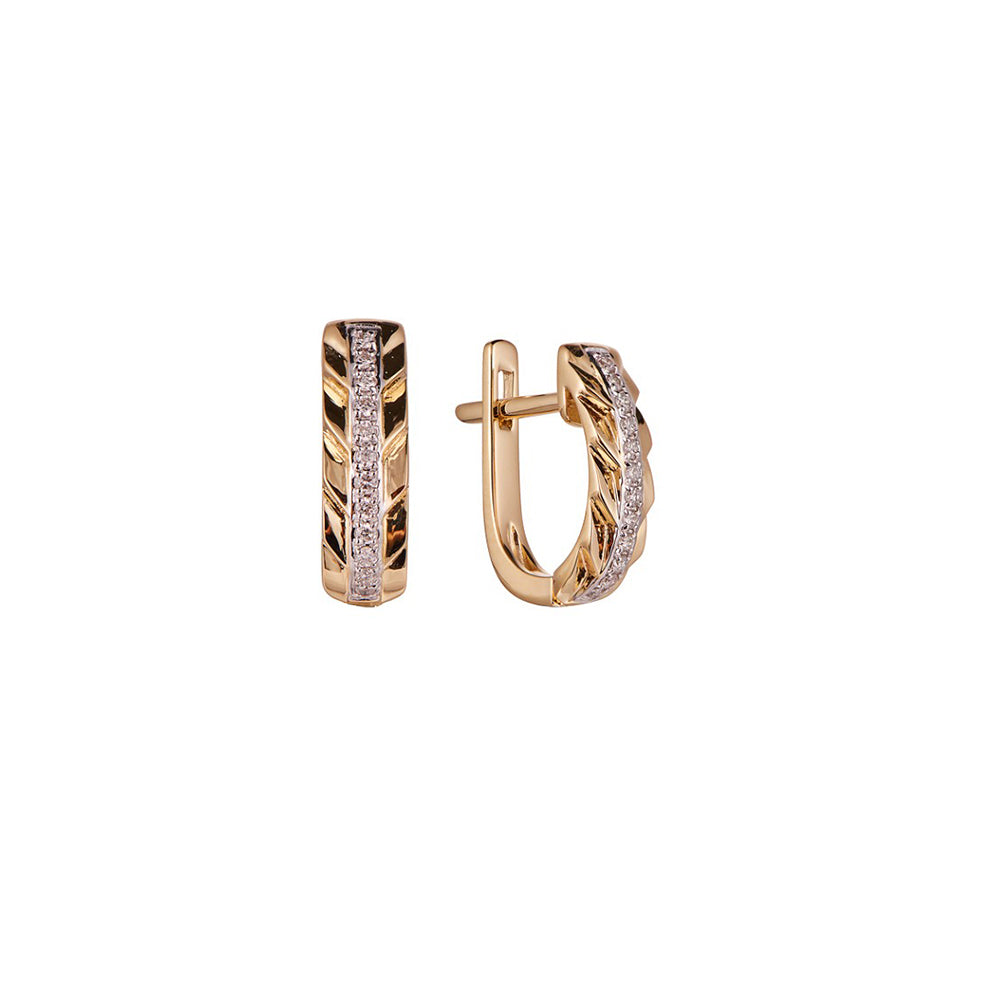 18K DIAMOND EARRINGS