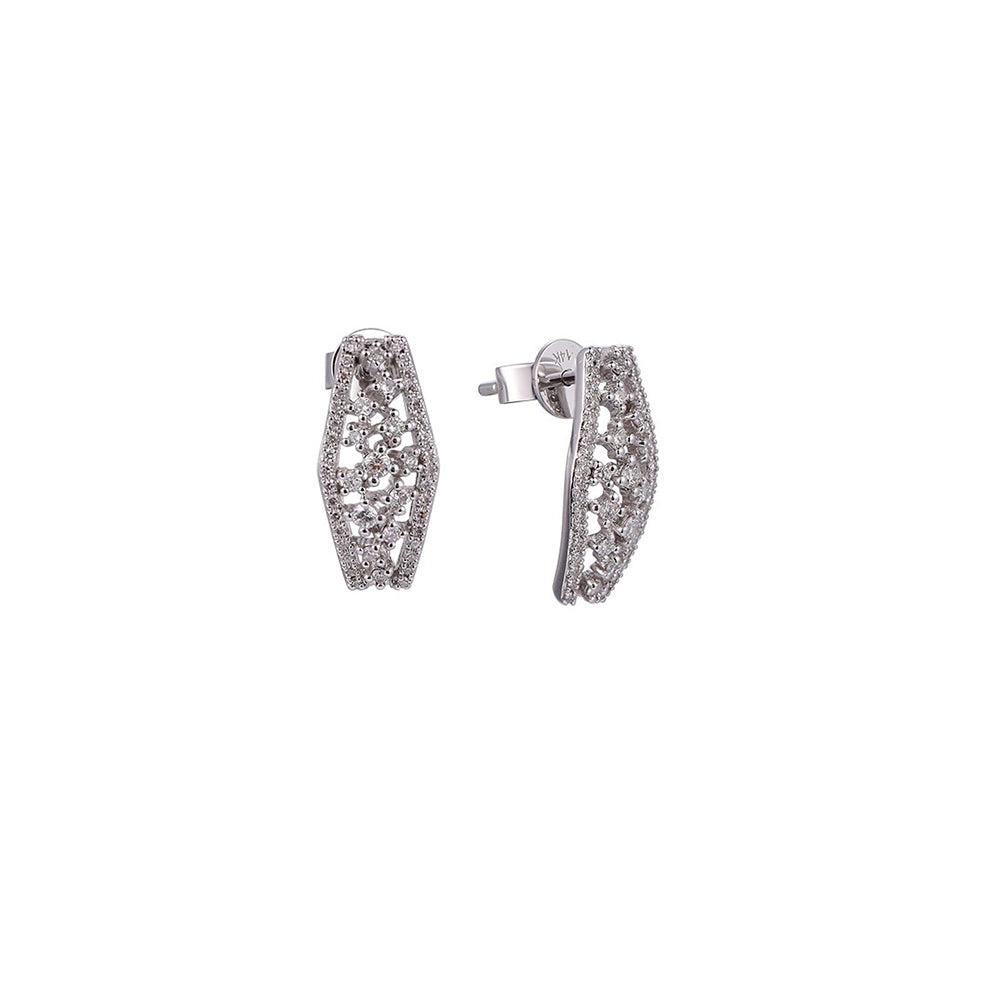 18K DIAMOND EARRINGS