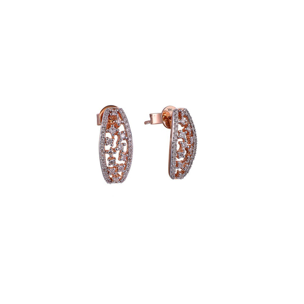 18K DIAMOND EARRINGS
