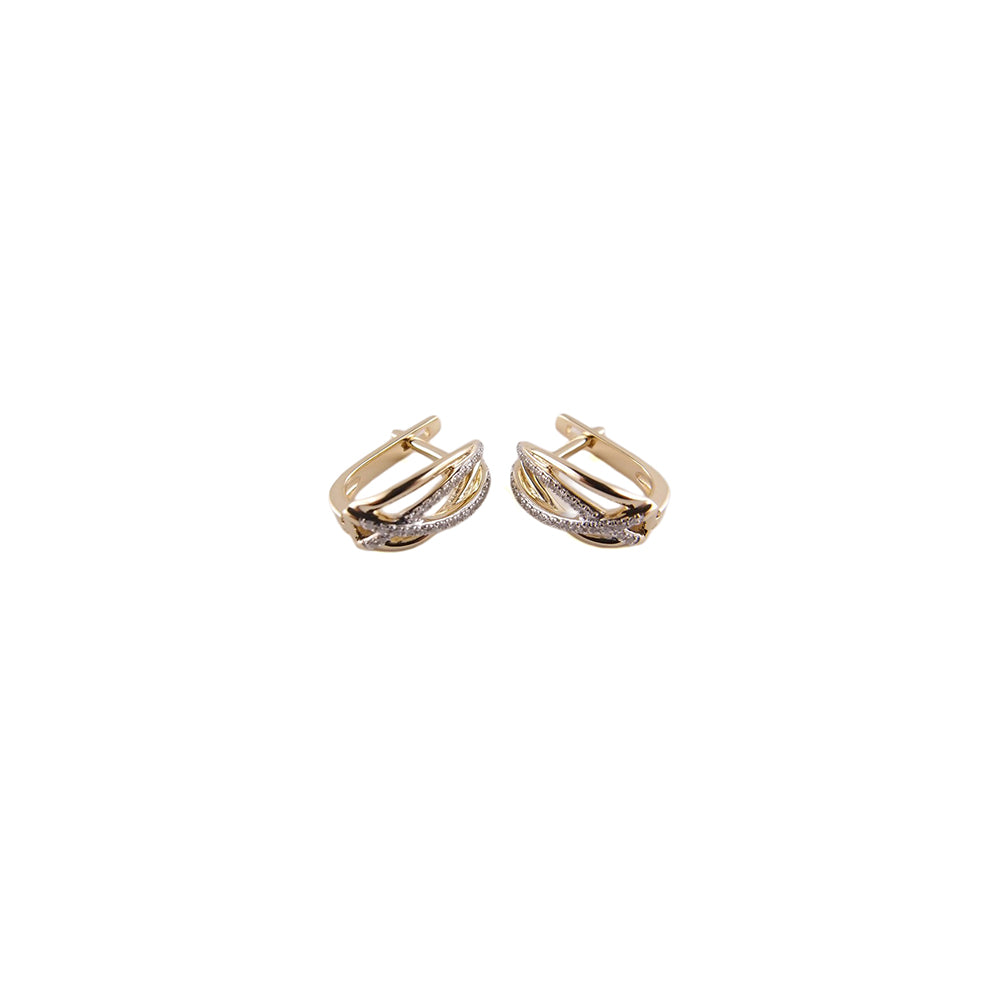 18K DIAMOND EARRINGS