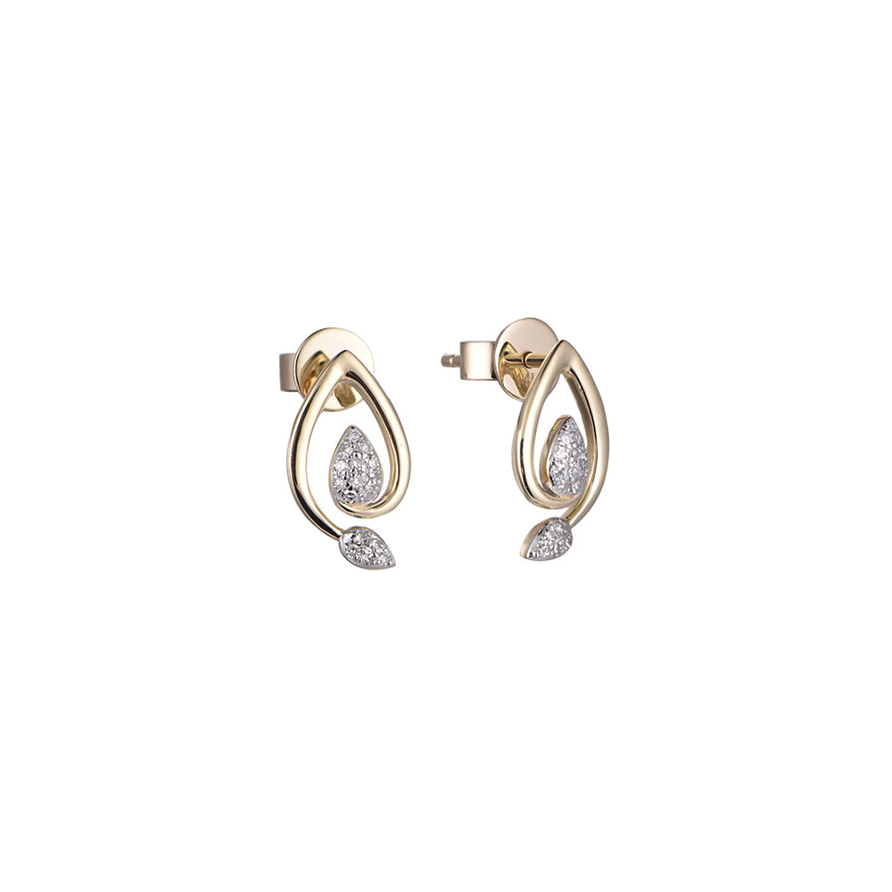 18K DIAMOND EARRINGS
