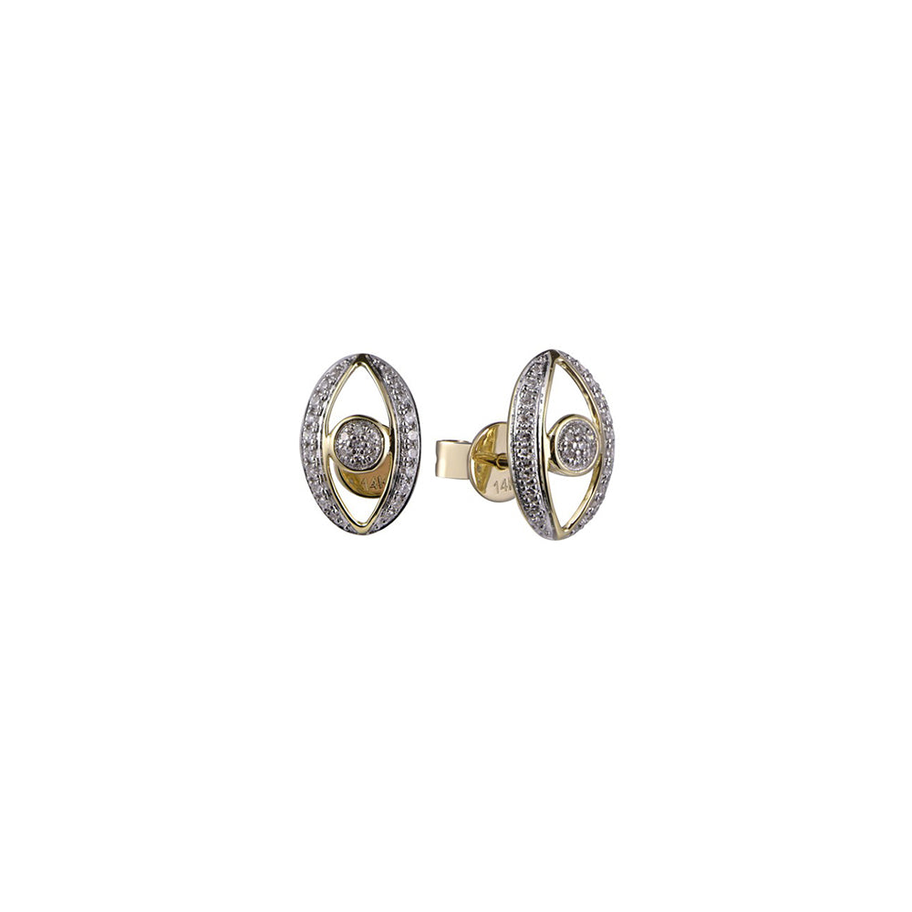 18k DIAMOND EARRINGS