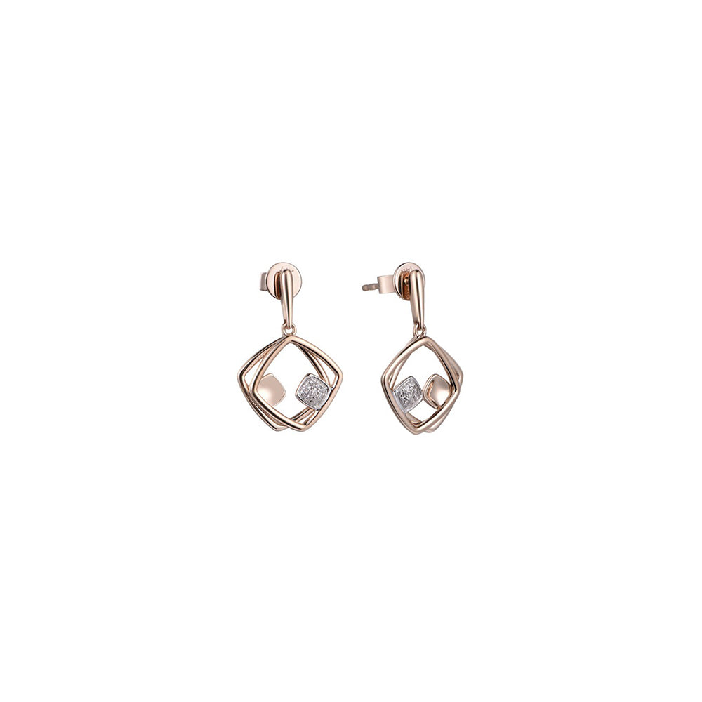 18K DIAMOND EARRINGS
