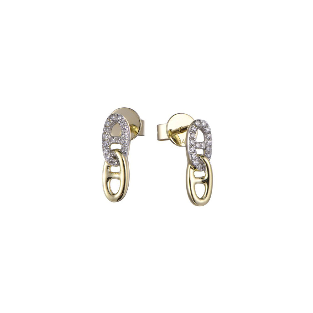 18K DIAMOND EARRINGS