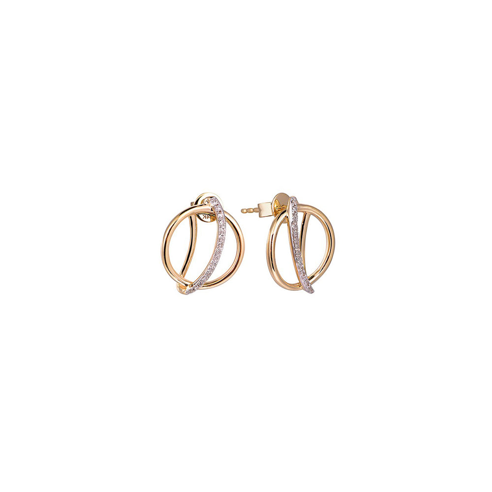 18K DIAMOND EARRINGS