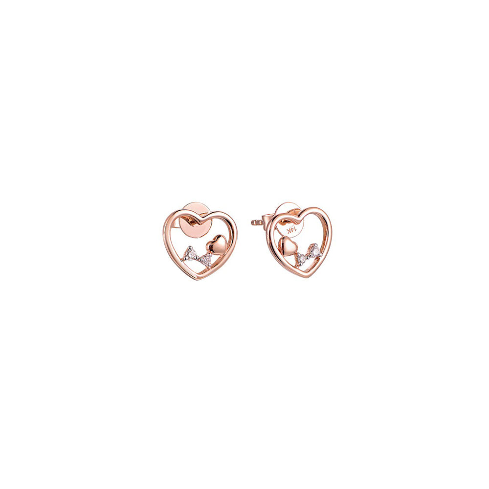 18K DIAMOND EARRINGS