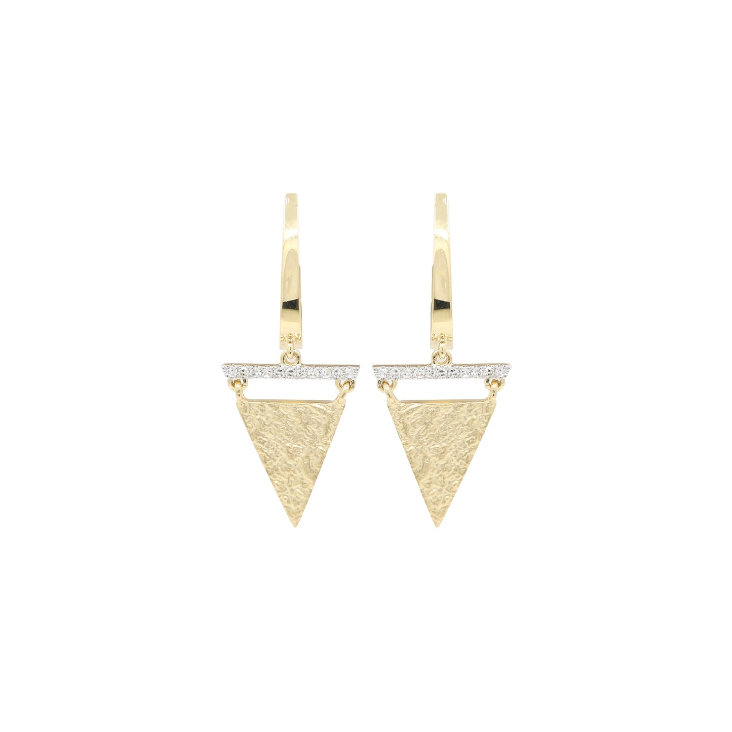 18KY Earrings w/Dia, 600381351