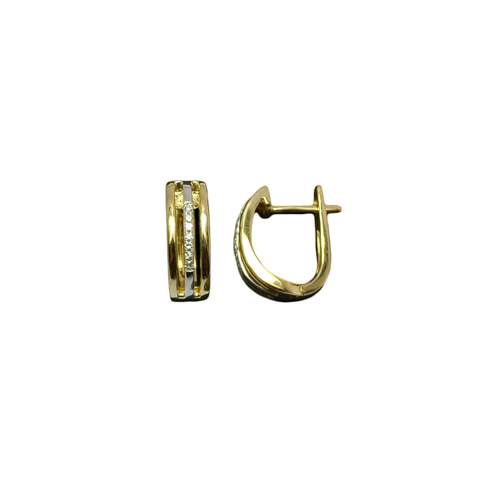 18K DIAMOND EARRINGS