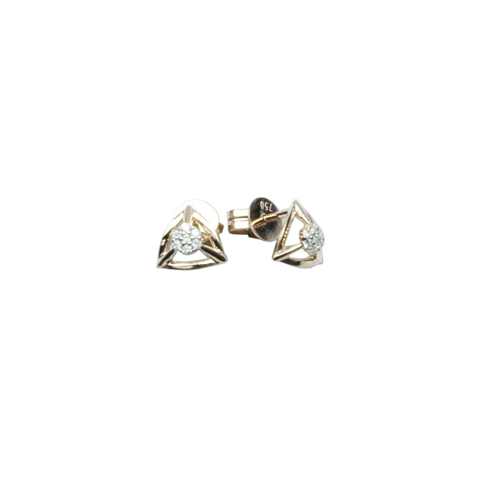 18K DIAMOND EARRINGS