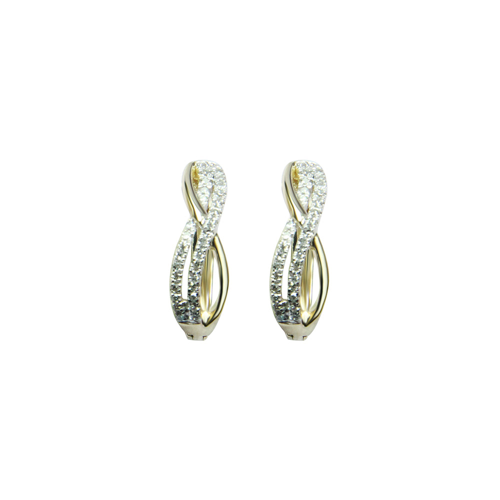 18K DIAMOND EARRINGS