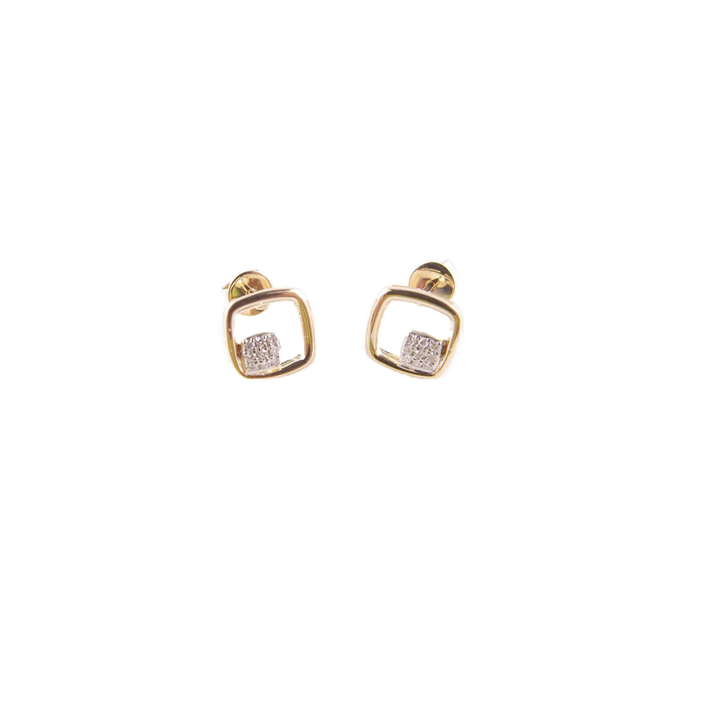 18K DIAMOND EARRINGS