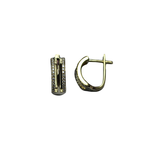 18K DIAMOND EARRINGS
