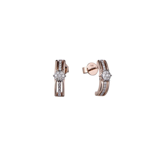 18K DIAMOND EARRINGS