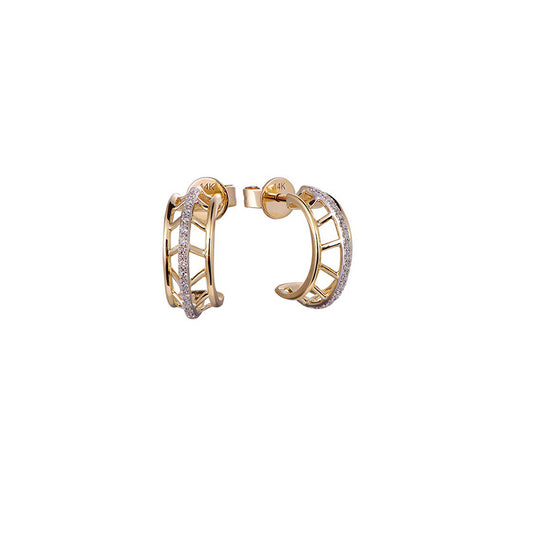 18K DIAMOND EARRINGS