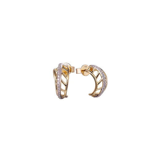 18K DIAMOND EARRINGS