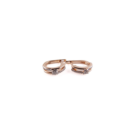 18K DIAMOND EARRINGS