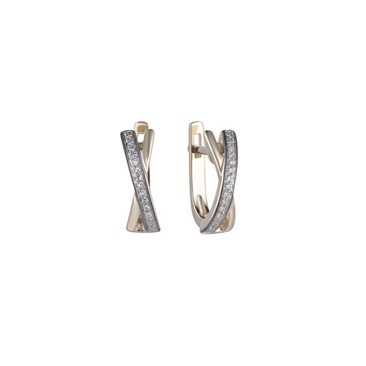 18K DIAMOND EARRINGS
