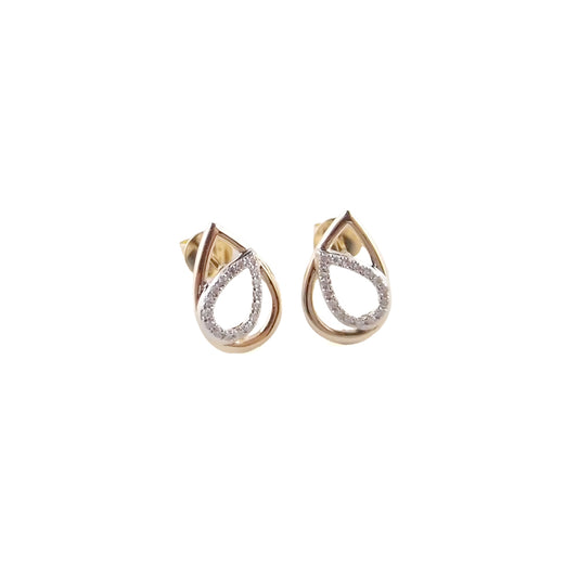 18K DIAMOND EARRINGS