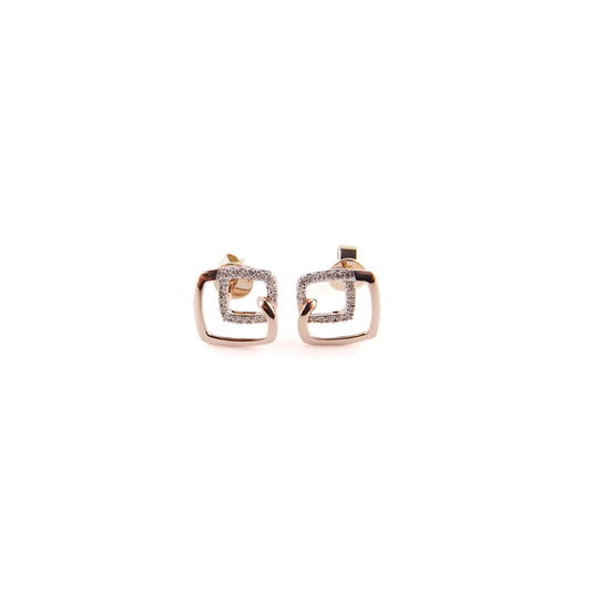 18K DIAMOND EARRINGS