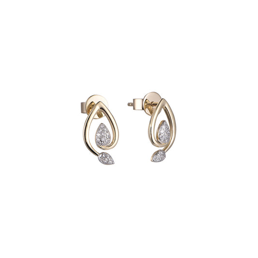 18K DIAMOND EARRINGS