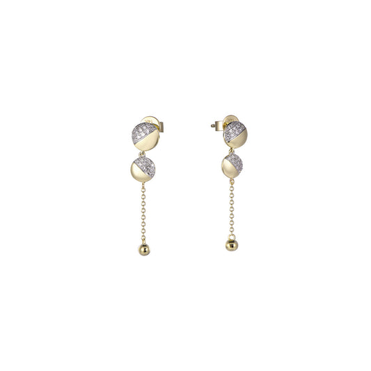 18K DIAMOND EARRINGS