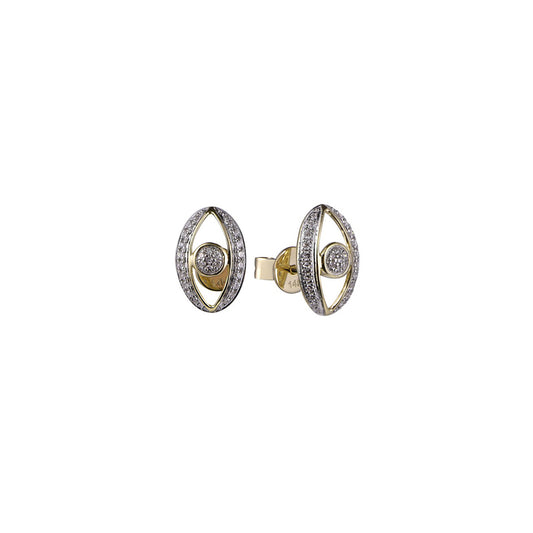 18k DIAMOND EARRINGS