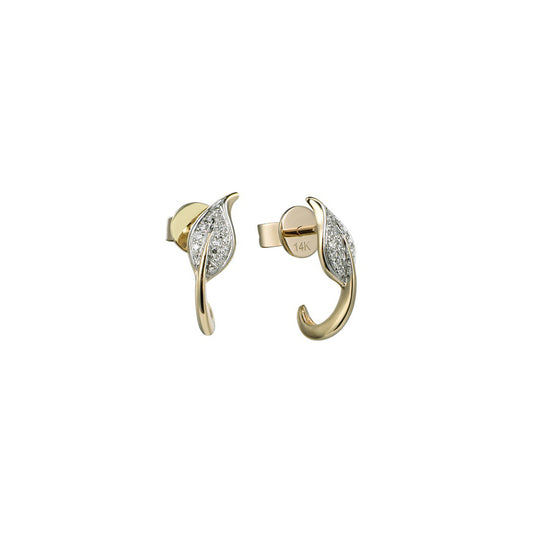 18K DIAMOND EARRINGS