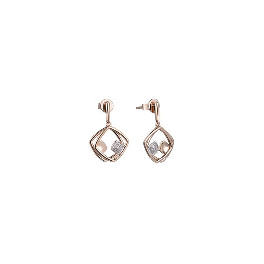 18K DIAMOND EARRINGS