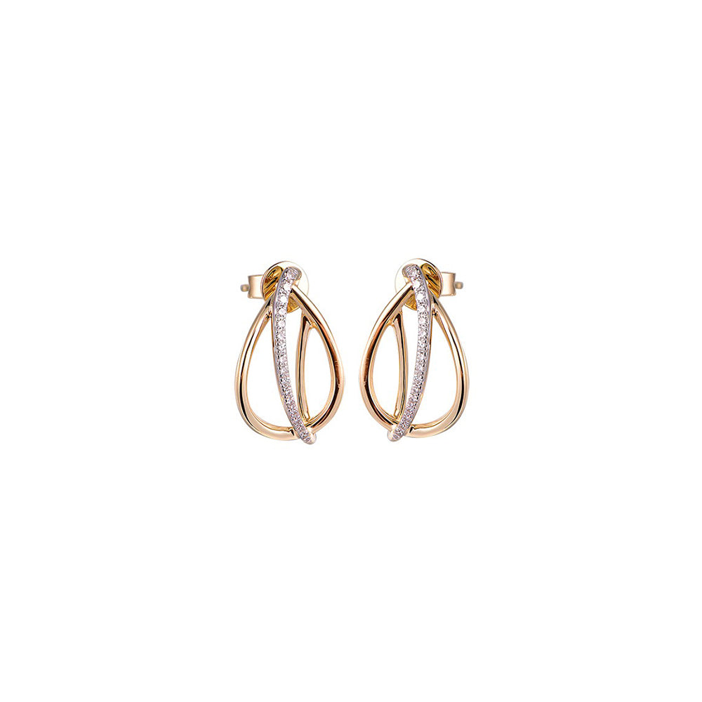18K DIAMOND EARRINGS