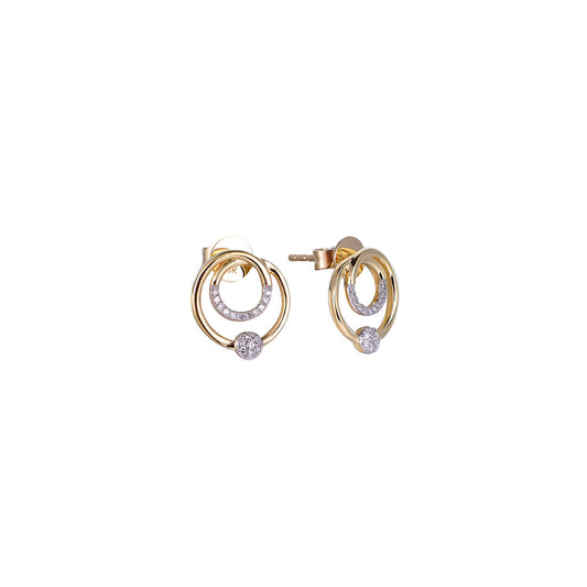 18K DIAMOND EARRINGS