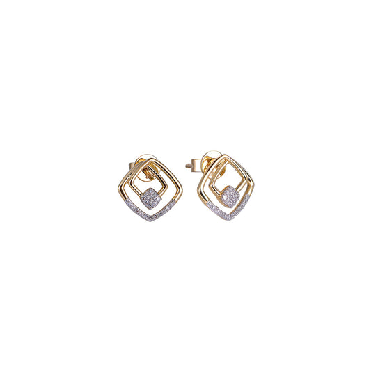 18K DIAMOND EARRINGS