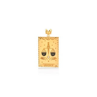 18K YELLOW GOLD DIAMOND PENDANT, M4125P4