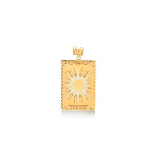 18K YELLOW GOLD PENDANT, M4125P8