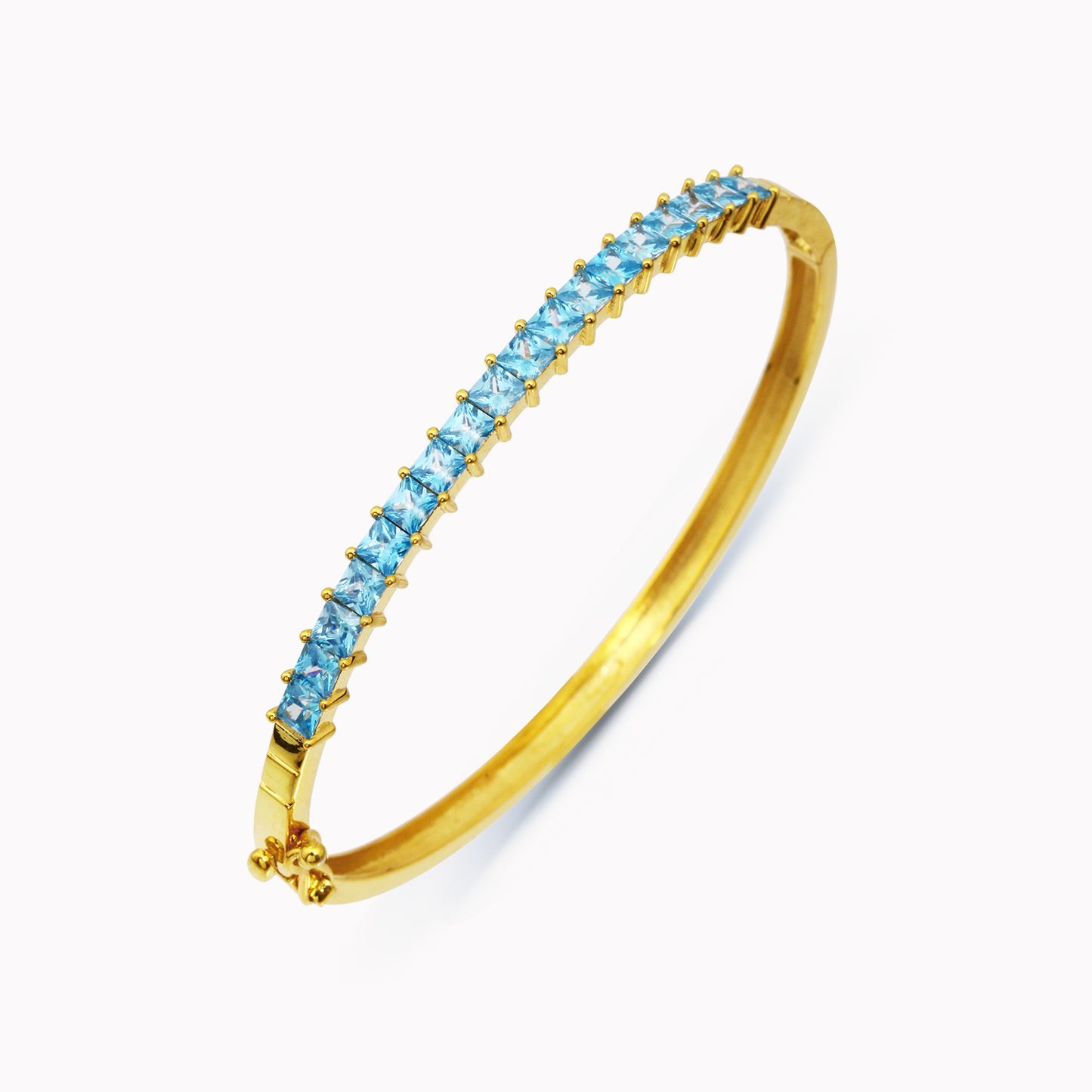 18K YELLOW GOLD B.TOPAZ BRACELET, M6033B5